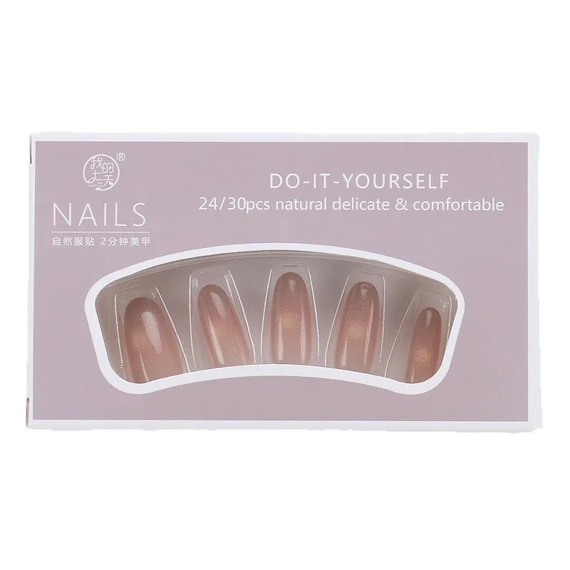 

Wearing Nail Advanced Sense Starry Sky Handmade Nail Art Spice Girl Wearable Detachable Nail Pieces