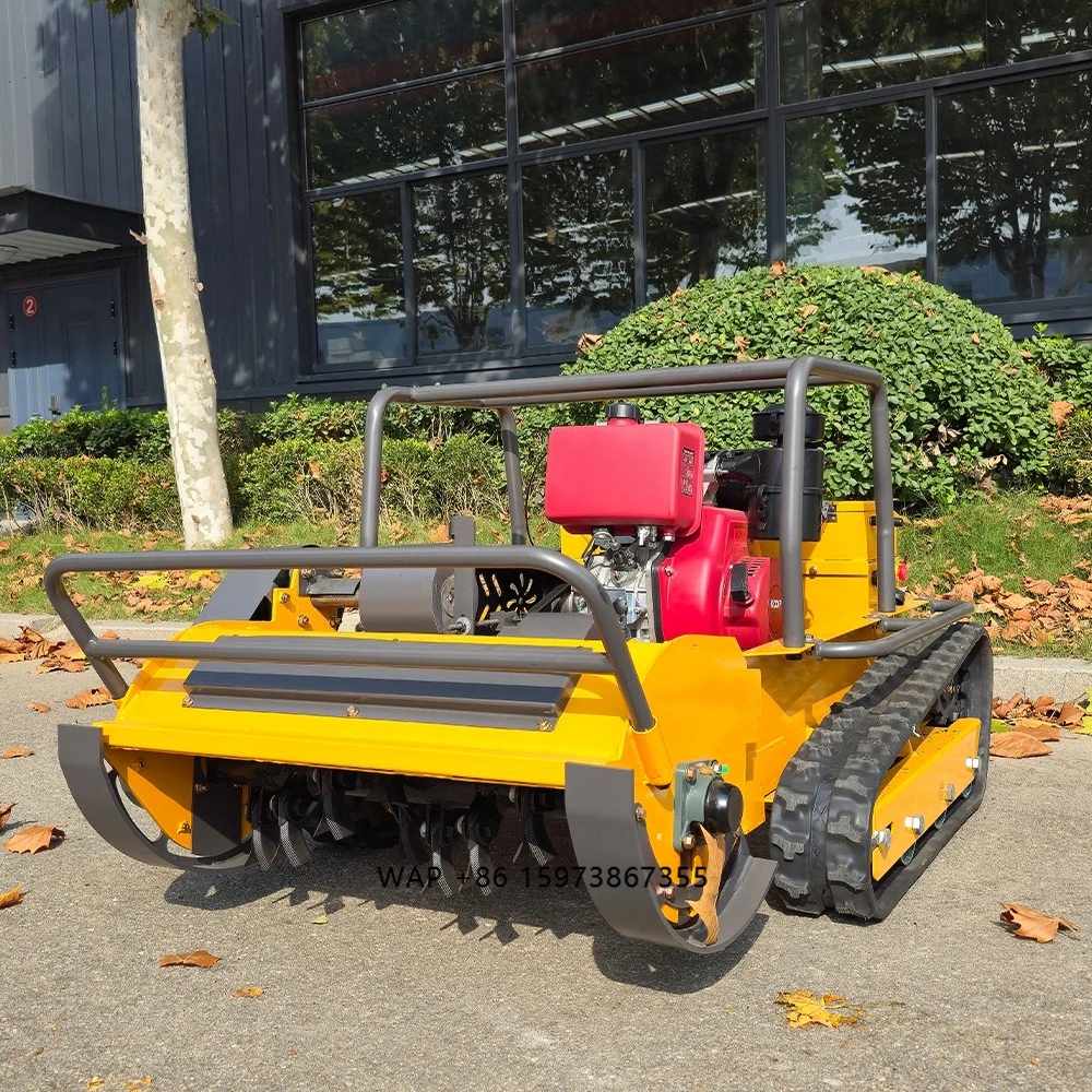 Robot Remote Control Lawn Mower Factory Wholesale Price for Golf Yard Farm