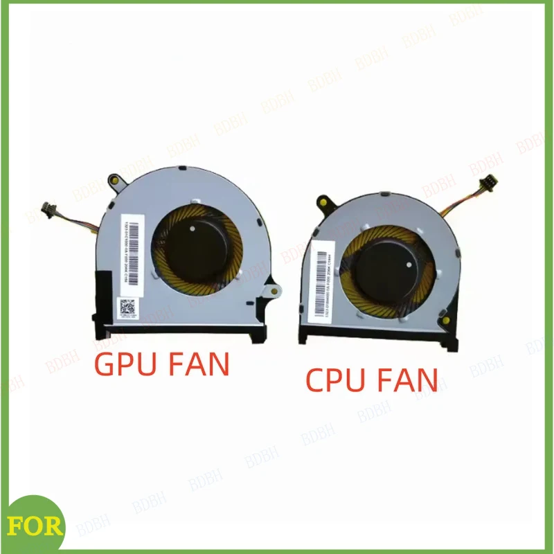 New  Laptop CPU GPU Cooling Fan For DELL 7000 Insprion 15 7590 7591 P83F 0MPHWF 0861FC