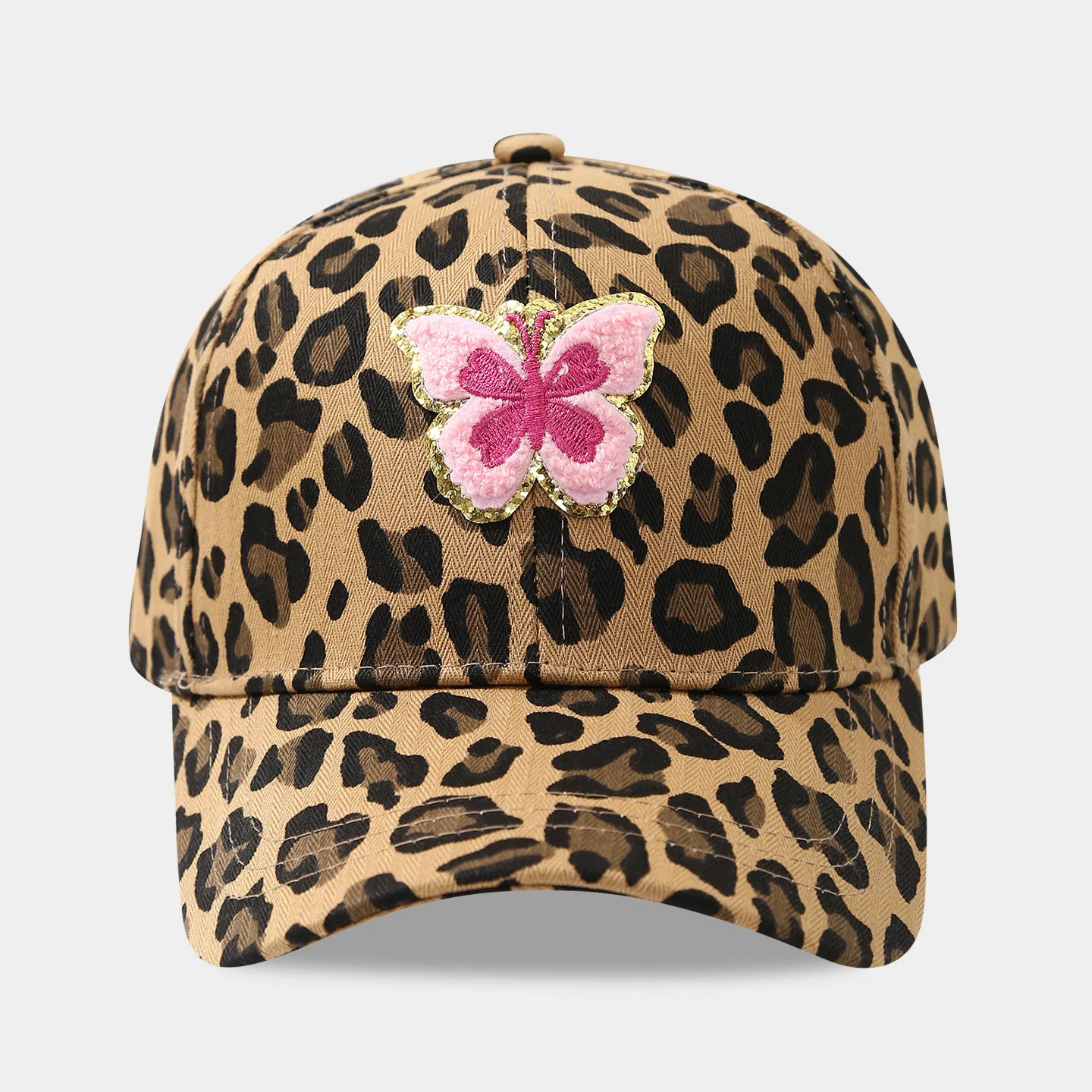 Retro Handtuch Paste Tuch Muster Leopard Print Baseball Kappe Für Frauen Herbst Neue Berühmte Mode Entenschnabel Kappe Einkaufen Hut – Detail 6