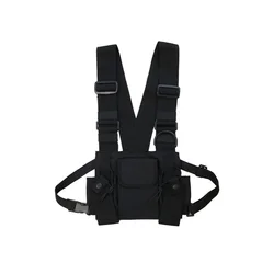 Men's and Women's Multifunctional Chest Bag Tactical Vest Tooling Vest Type Backpack