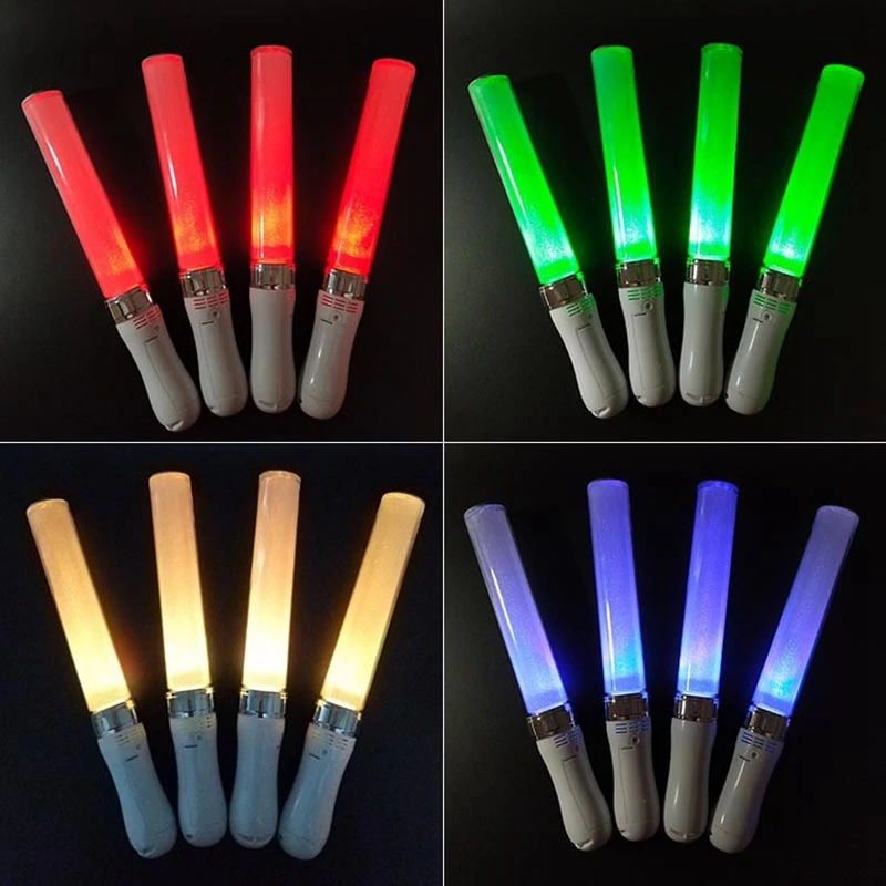 2 Stuks Led Light Sticks, 15 Kleuren, Light Sticks, Concert Rekwisieten