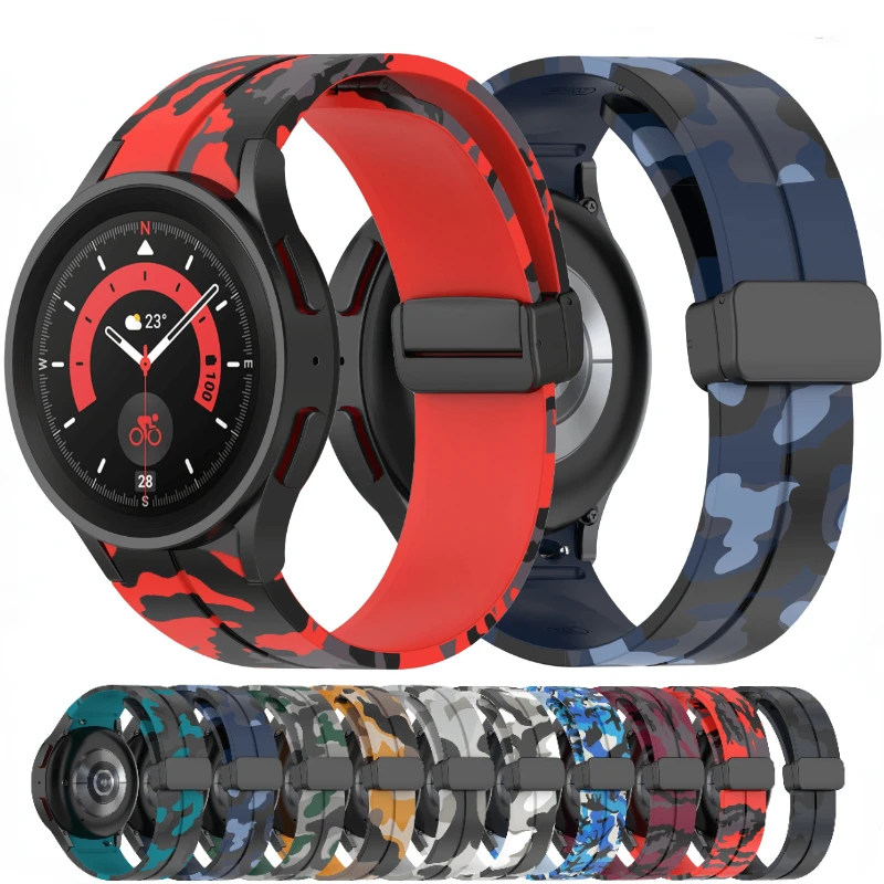 

Silicone Strap For Samsung Galaxy Watch 7/6/5/4 40mm 44mm 5 Pro 45mm Sport Bracelet Wristband Correa Watch 6/4 Classic 46mm 43mm