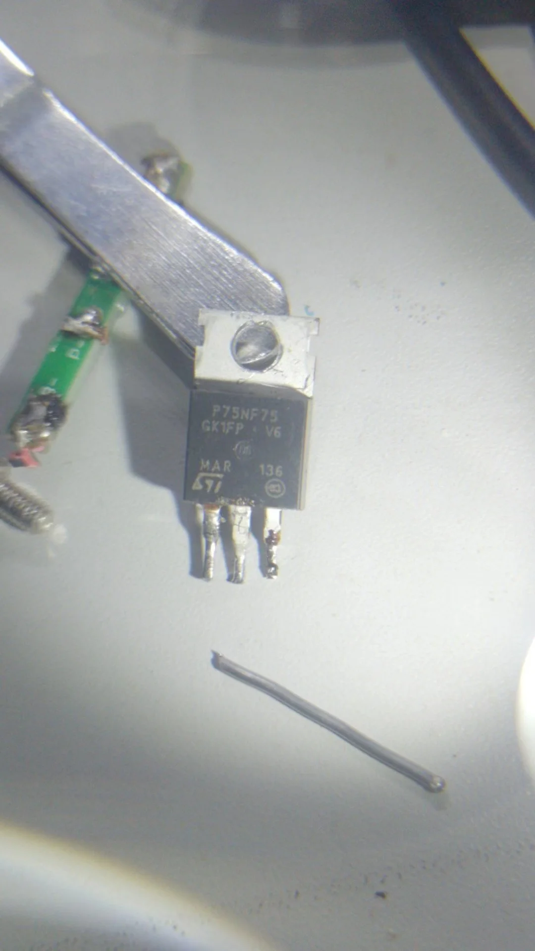 50PCS-1Fot   Original import P75NF75 75N75 Field Effect Tube Big Chip 75A75V Quality Assurance