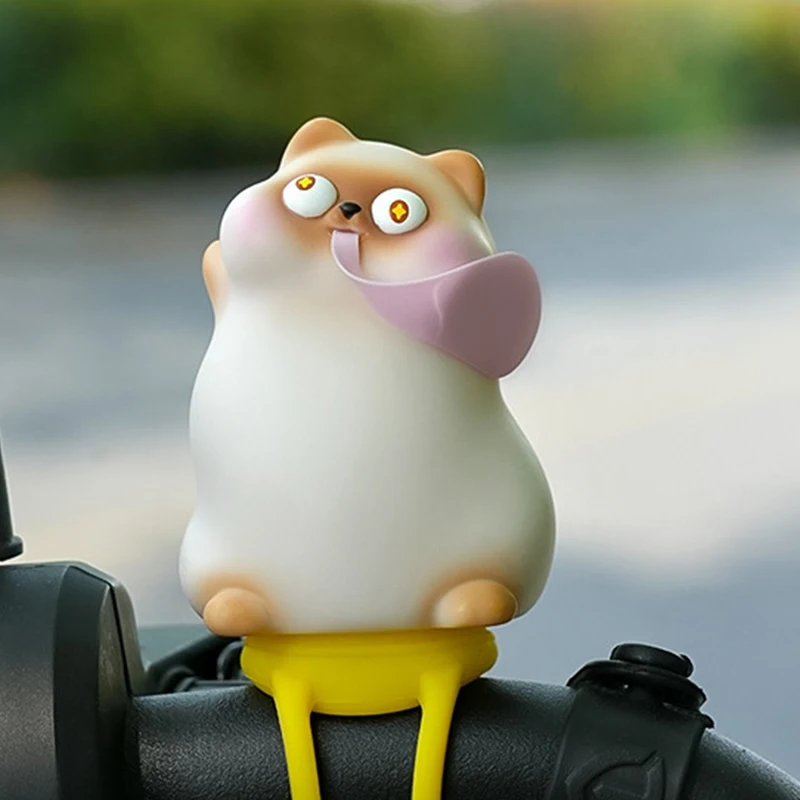 1 Piece Bike Decoration Pinwheel Windmill Compact Stylish Fun Cute Animal Ornament For Motorcycle Scooter Accessories Kids Gifts
