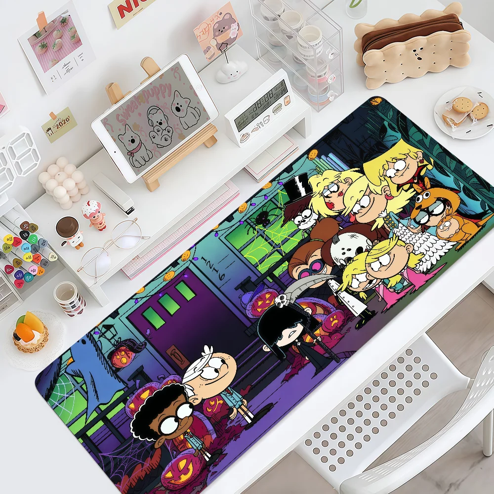 House Mouse The Pad MousePad Non-slip Cartoon Lockedge Office Student L-Loud Gaming Thickened Large Writing Pad Cushion