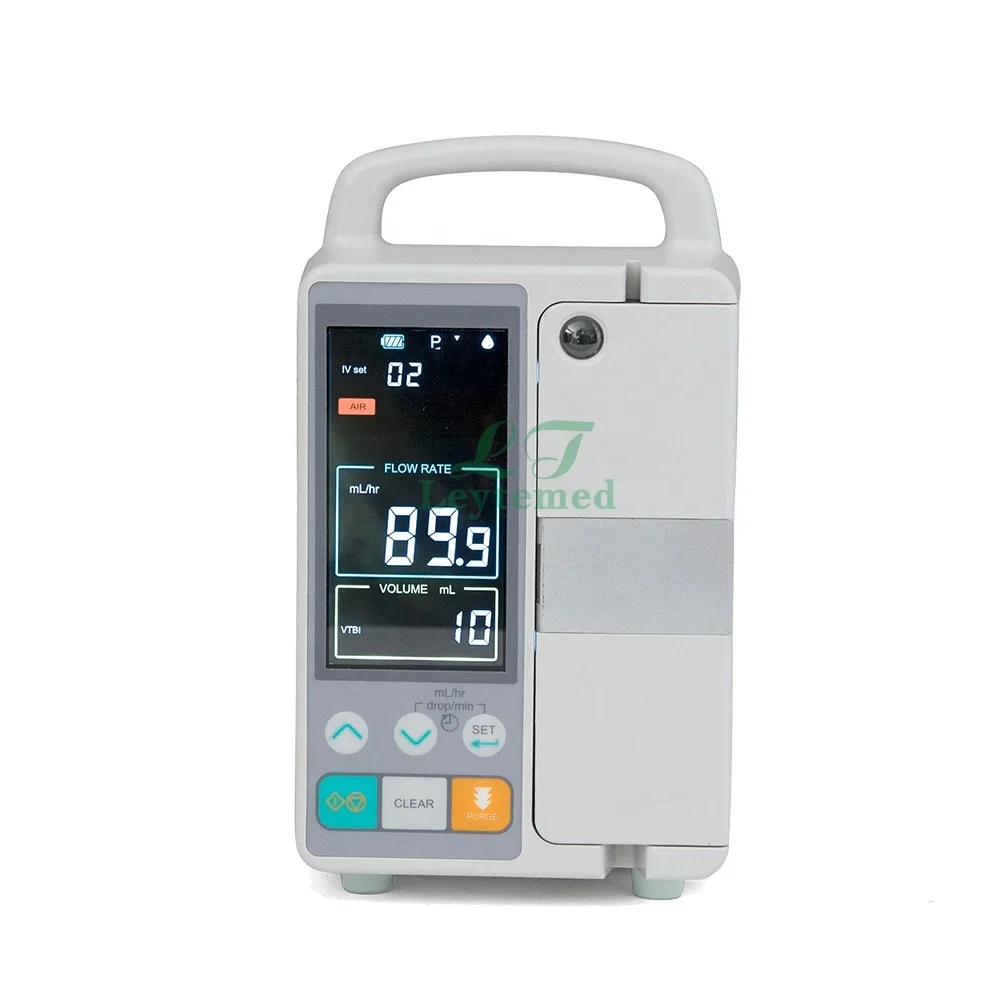 LTSI21 China Manufacture Medical Curvilinear Peristaltic IV Portable Price Of Syringe Infusion Pump