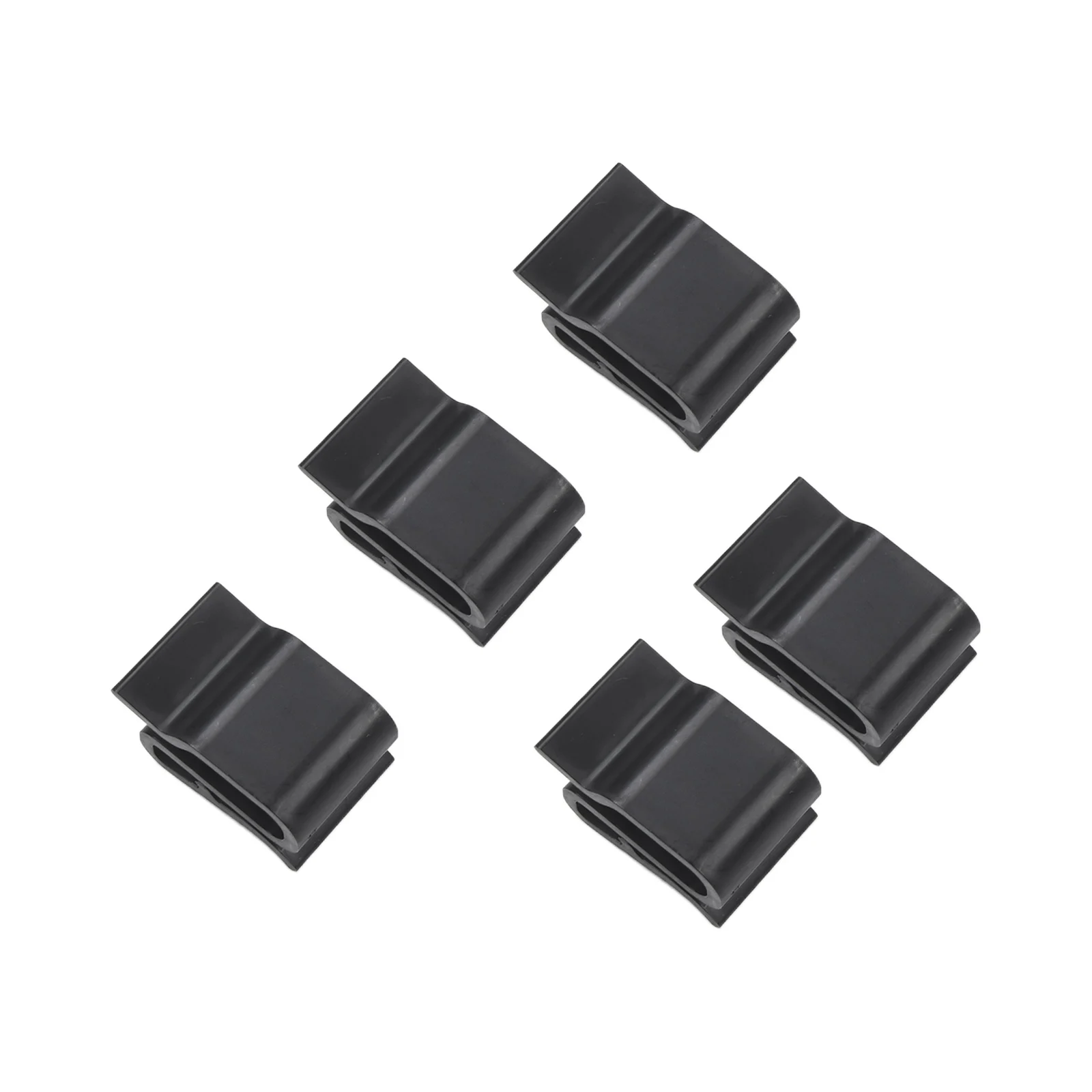 50 Pcs Solar Panel Wire Clip Stainless Steel Cable Clips Metal Trailer Wire Clip Electrical Cord Management  50