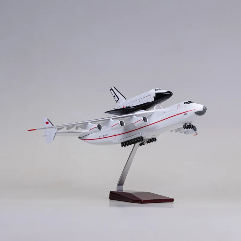 1:200 Scale Model Russia Antonov An-225 Space Shuttle Blizzard Soviet Union Aircraft Diecast Airplane Display Collection Toys