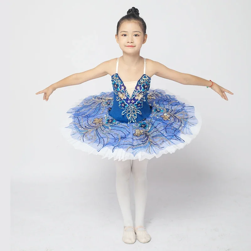 New Adult Professional Ballet Tutu Dress Show Window Show Performance Dress Sleeping Beauty  Skirt Children Dance Costume