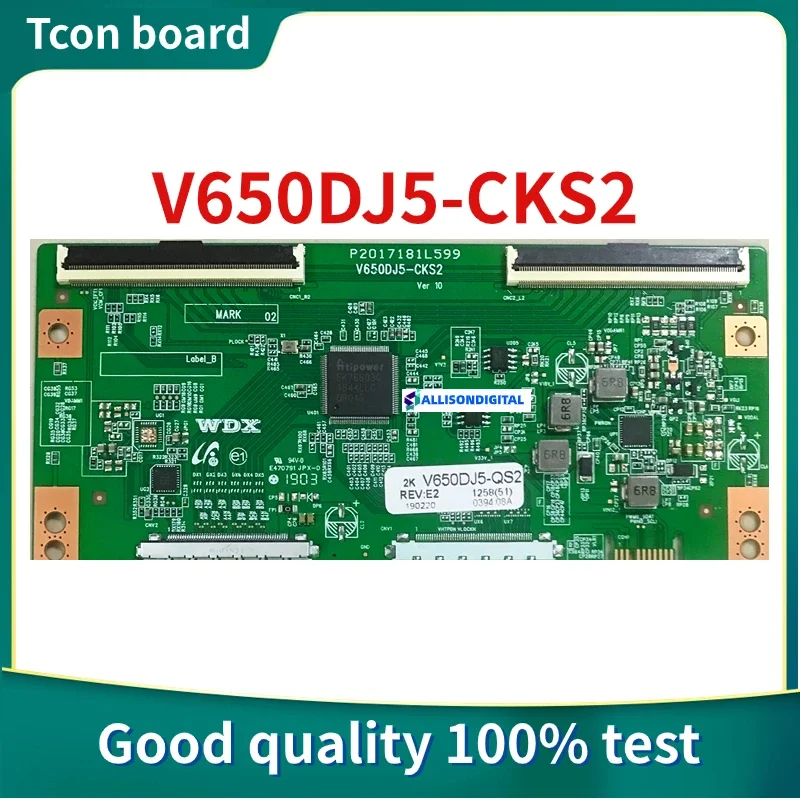 

New Upgrade V650DJ5-CKS2 Tcon Tv Board White Bar Code:V650DJ5-QS2 E2 2K