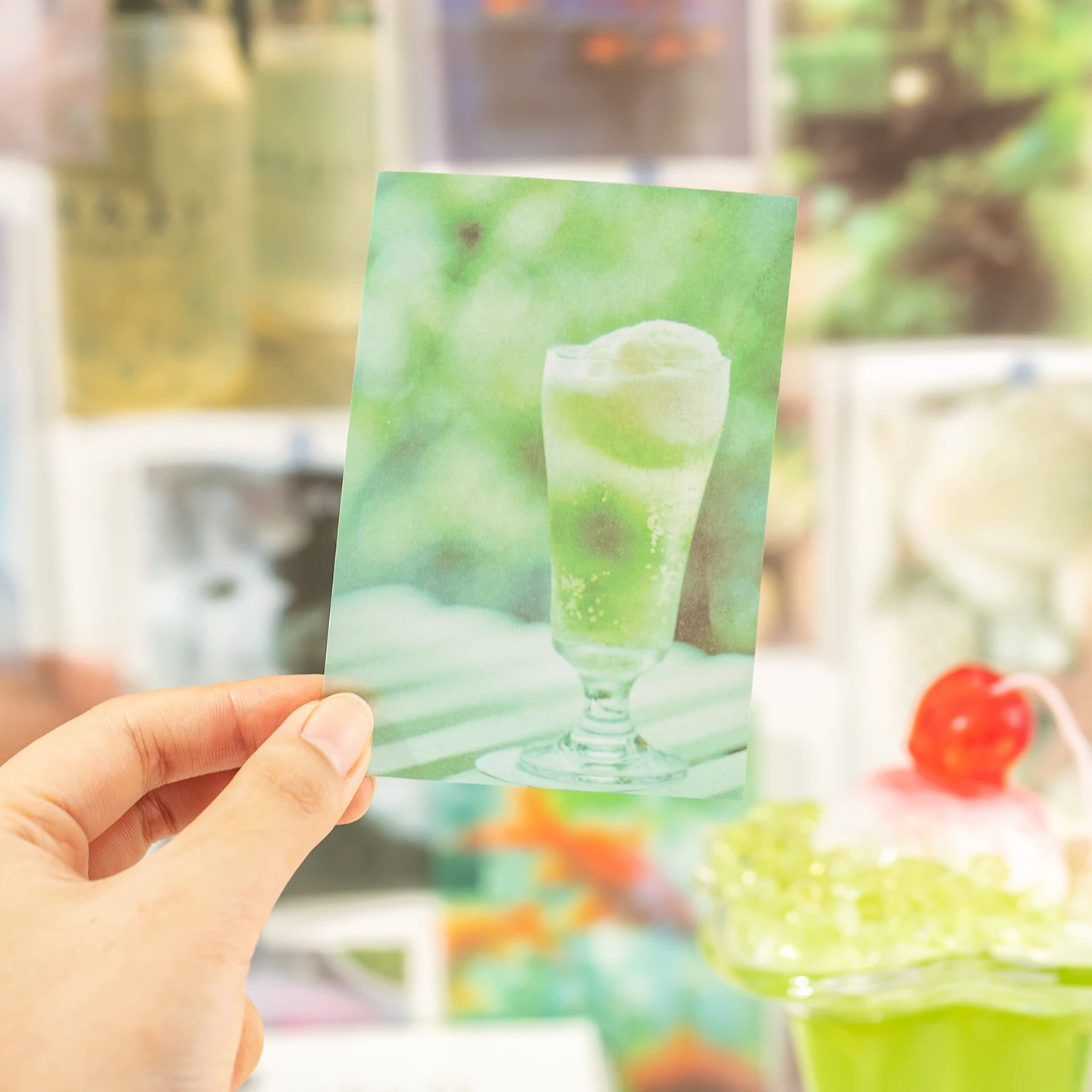 20sheets Summer Art Exhibition Series Kawaii Ins Tearable Notes Material Paper Creative Collage DIY Scrapbook Aesthetic Supplies