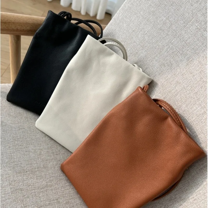 New Genuine Leather Fashionable Casual Crossbody Bag Coin Mini Mobile Phone Bag