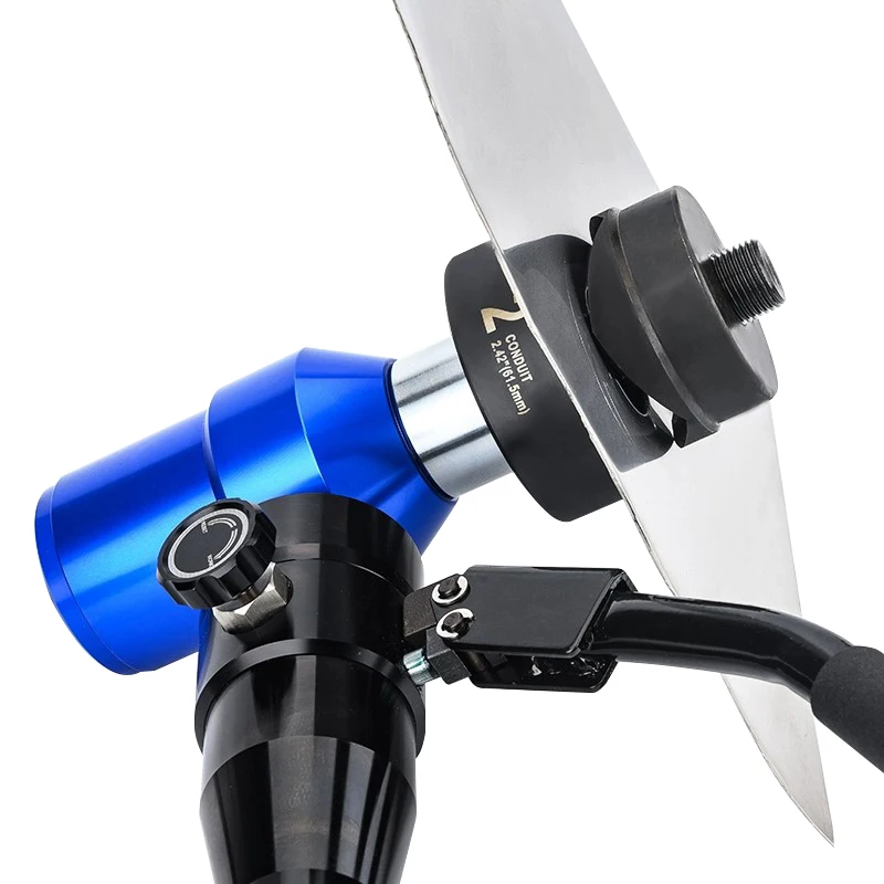 Manual TPA-8 Hydraulic Universal Hole Cutter Stainless Steel Plate Hole Cutting Machine Hydraulic Hole Cutting Tool