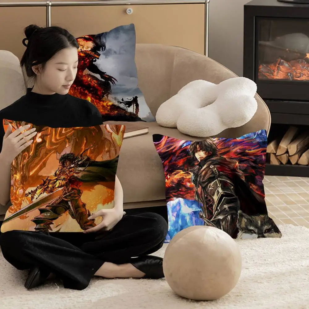Final Fantasy Pillow Anime Pillow Sofa Bed Head Pillow Cover Cushion Cover 45x45 cm Fashion