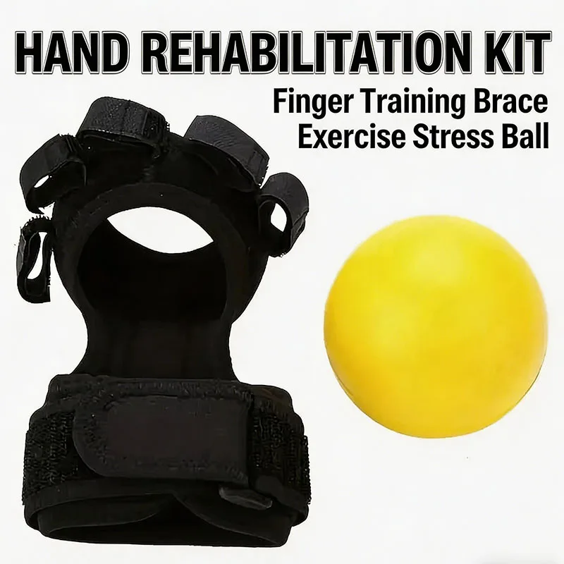 

Шарик-ортез для рук при спастической контрактуре - Ортез для пальцев при функциональных нарушениях рук - Шарик для реабилитационных упражнений для рук