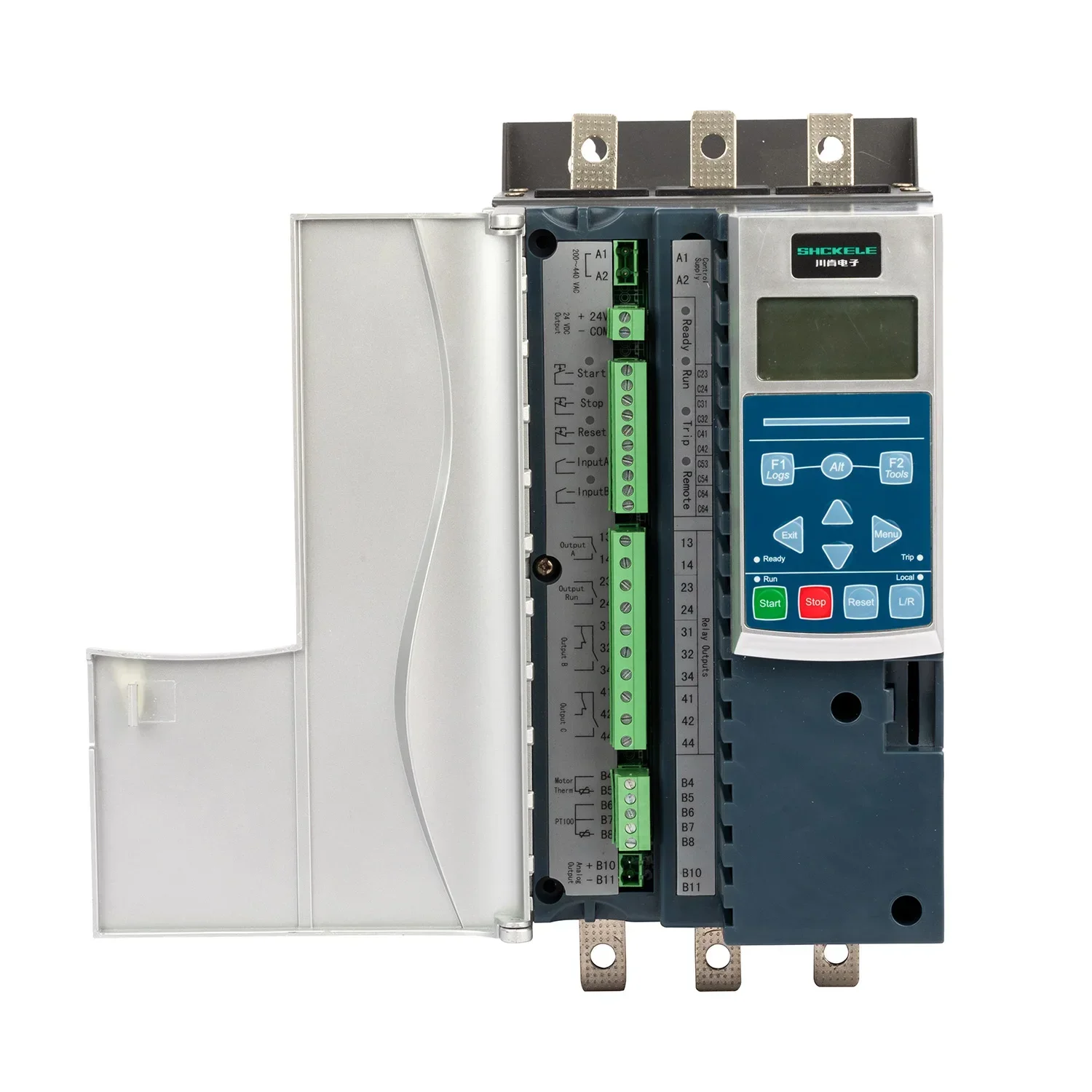 الصين 15 عاما مصنع بداية لينة المدمج في الالتفافية 220 فولت 380 فولت 400 فولت 690 فولت 5.5KW إلى 315KW 3 المرحلة التيار المتناوب لينة كاتب للتحكم في المحركات