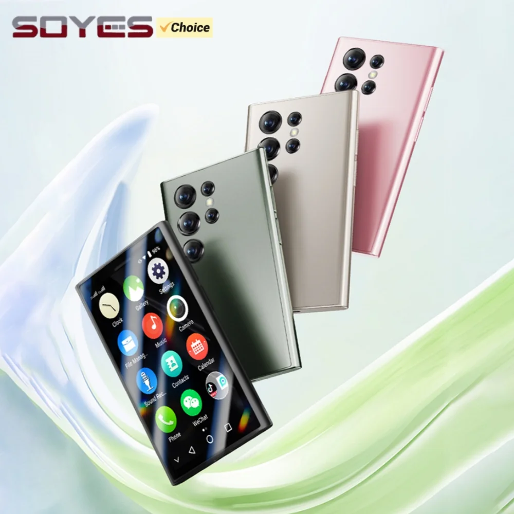 SOYES XS24 PRO 3G Stylish Smartphone 3.0inches Quad Core MTK 2GB RAM 16GB ROM Dual SIM 5MP Camera Touchscreen Mini Mobile Phone