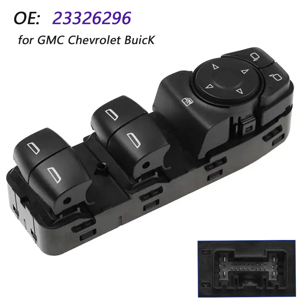 

For GMC Chevrolet Buick Electric Power Window Switch Control Button Regulator Push Interior Parts Adjustment 23326296