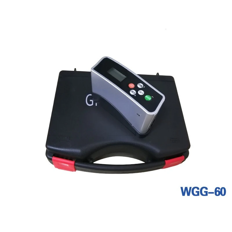 

Measurement of surface gloss of paint marble tile bamboo wood paper by Qiwei gloss meter WGG-60
