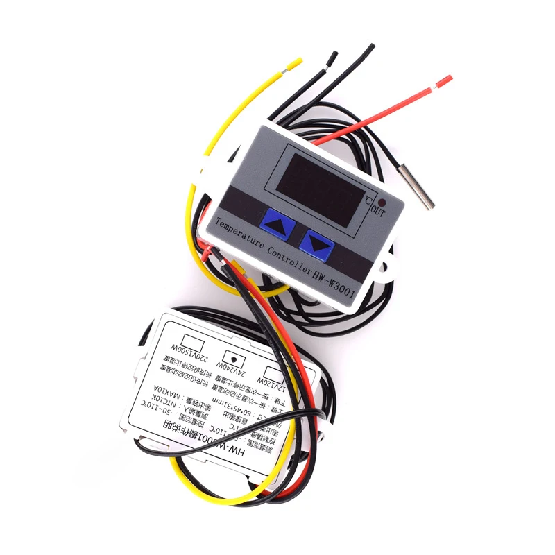 W3001 24V Digital Thermostat Temperature Switch Digital Display Module image 4