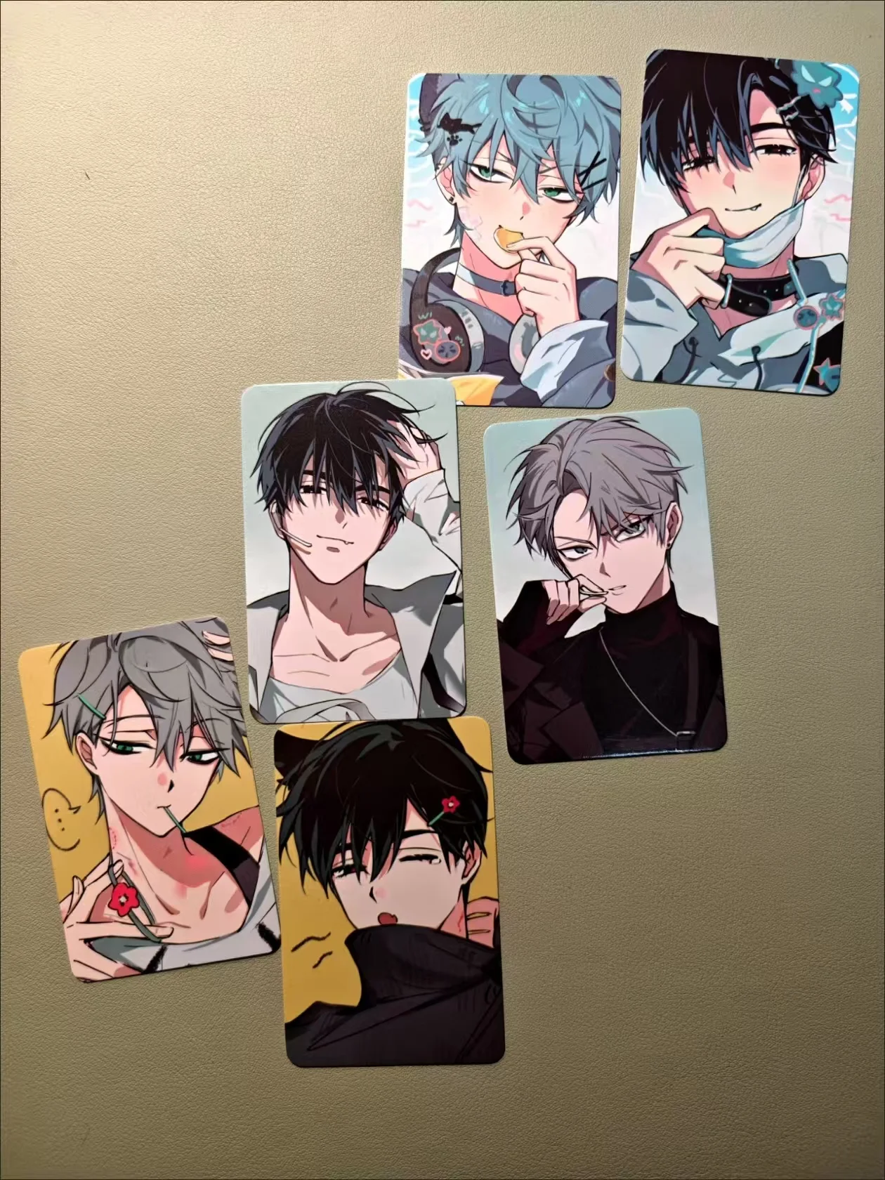 الغريبة المرحلة أنيمي حتى إيفان بطاقة صغيرة صور بطاقات DIY بطاقة بريدية المرجعية أنيمي الملحقات 6 قطعة/المجموعة