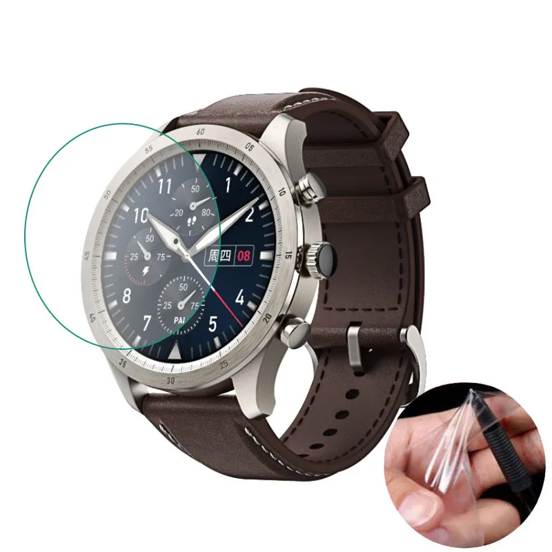 5 sztuk TPU miękka przezroczysta przezroczysta folia ochronna dla Amazfit Zepp Z moda Smartwatch wyświetlacz Screen Protector akcesoria do inteligentnego zegarka