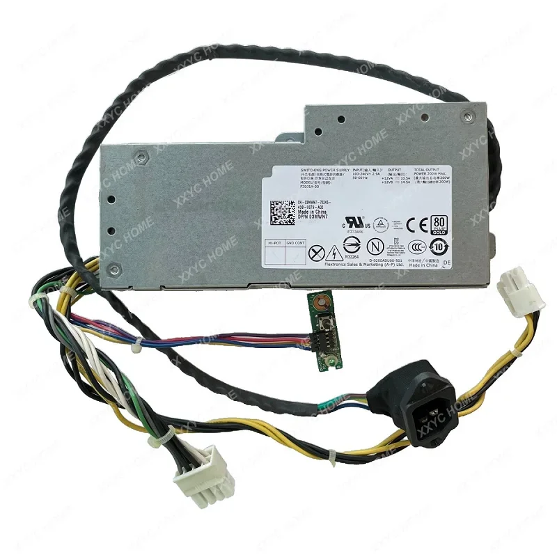 

Для DELL Optiplex 9010 9020 2330 AIO PSU 200W Power Supply 0CRHDP 0RYK84 L200EA-00 L200EA-01 D200EA-00 PS-2201-09DA