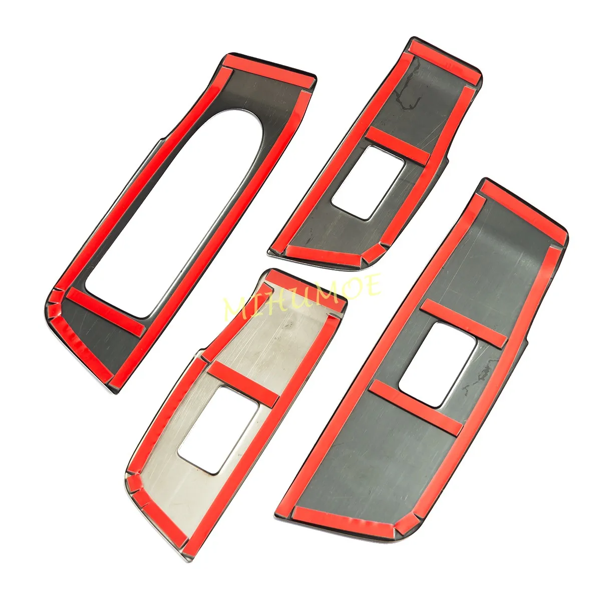 Stainless Steel Door Window Lift Button Switch Panel Cover Trim