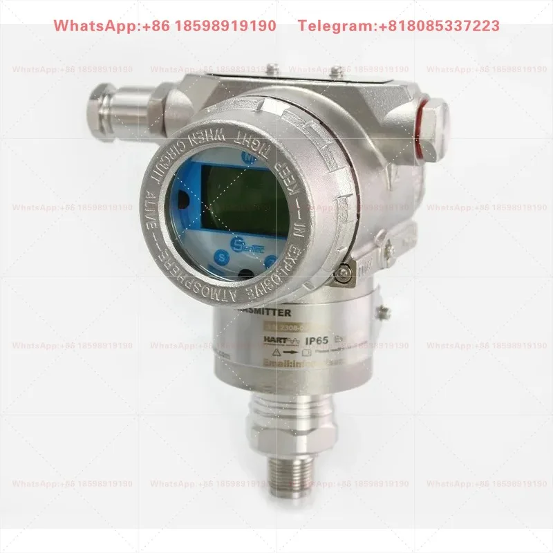 PMD3051 Remote Diaphragm Seal Pressure Transmitter, 0-10V Output Smart Isolated DP Sensor, Optional HART/LCD Display