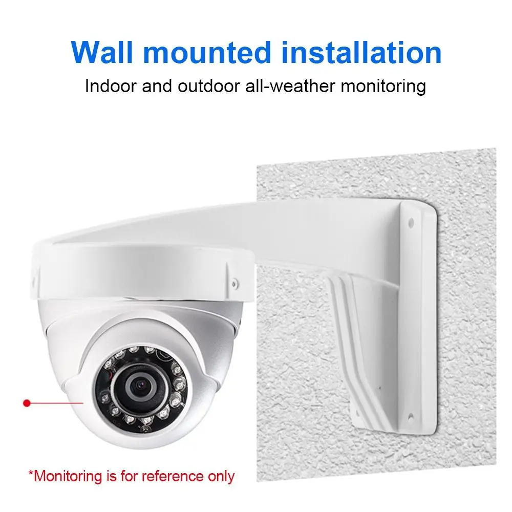 Wall Mounted CCTV Acessórios, Suporte De Câmera Universal, Suporte De Monitoramento, Câmera Dome, Forte Capacidade, Segurança