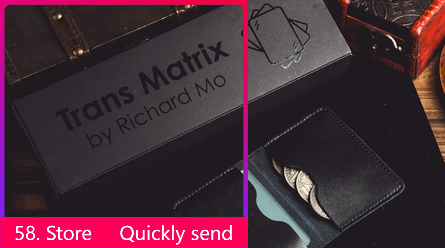 

New 2025 Transparent Matrix by Richard Mo - Magic tricks ( 58 Store Download )