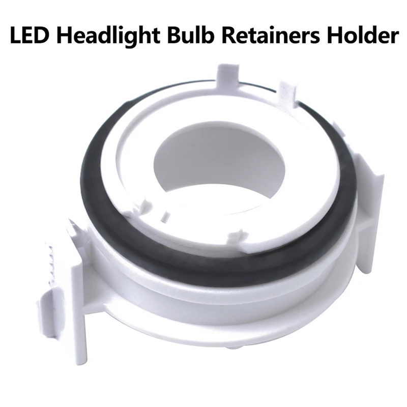 H7 Base Car LED Headlight Bulb Retainers Holder Adapter Automobile HID Bulb Socket Adapter Buckle For E46