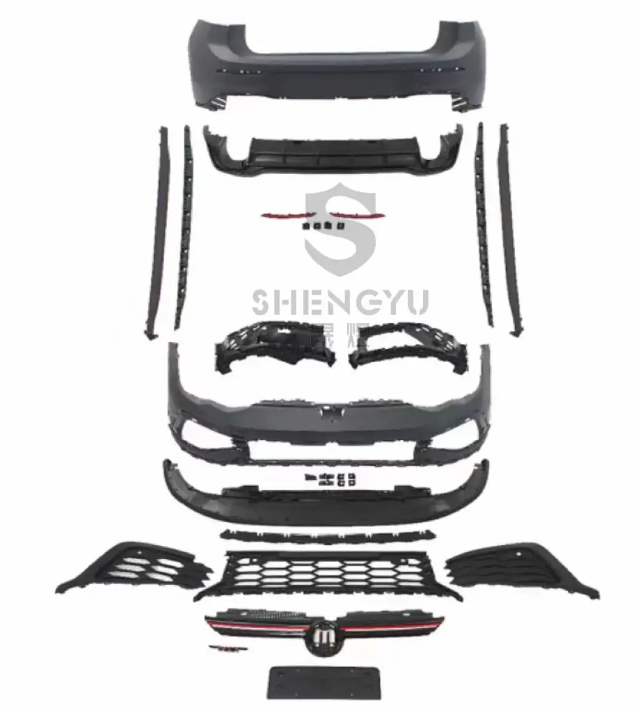 

Auto Body Systems for Volkswagen Golf 8 GTI Clubsport Model Include Front and Rear Bumper with Side Skirts Rear Diffuser