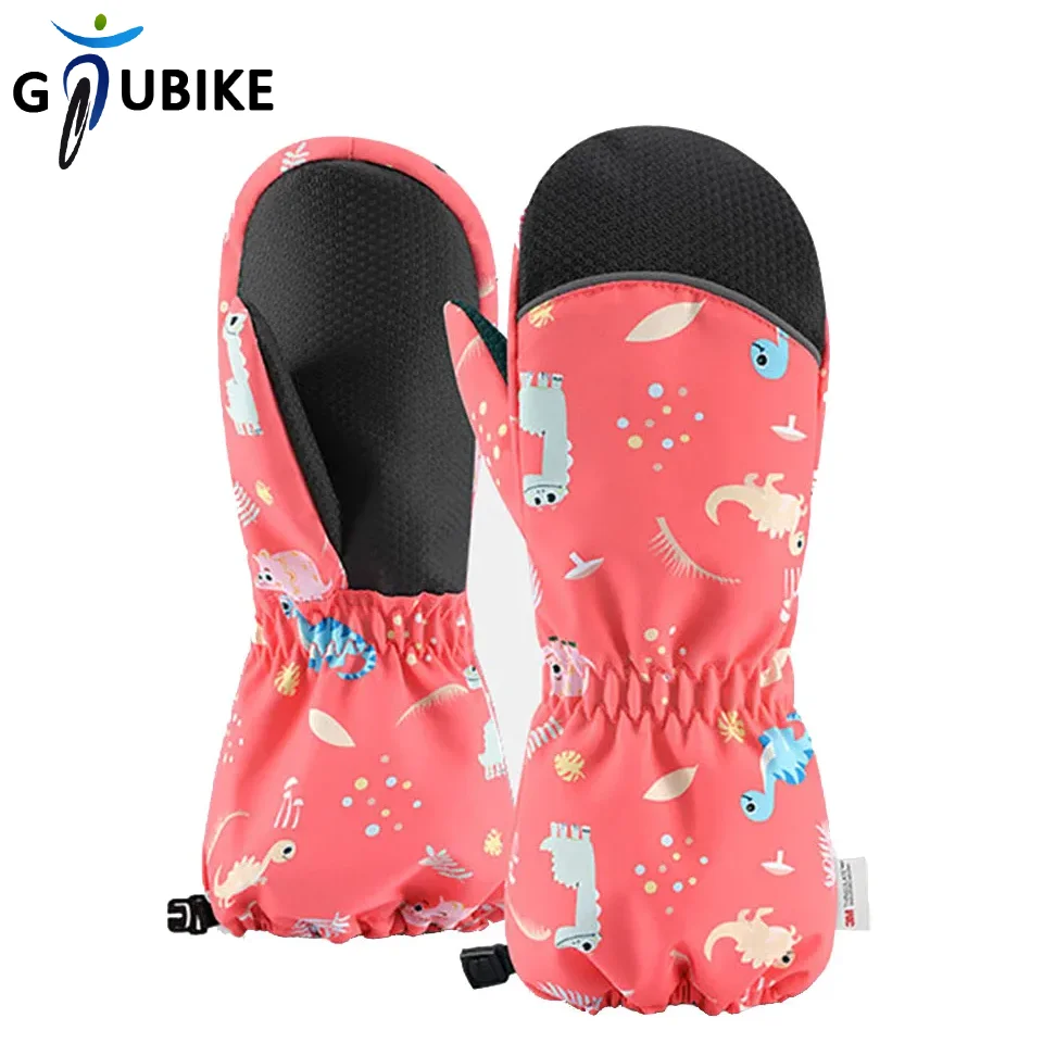 

GTUBIKE Winter Children Warmth Skiing Gloves Waterproof Windproof Touch Screen Kid Cycling Bicycle Snowboard Ski Sport Mittens