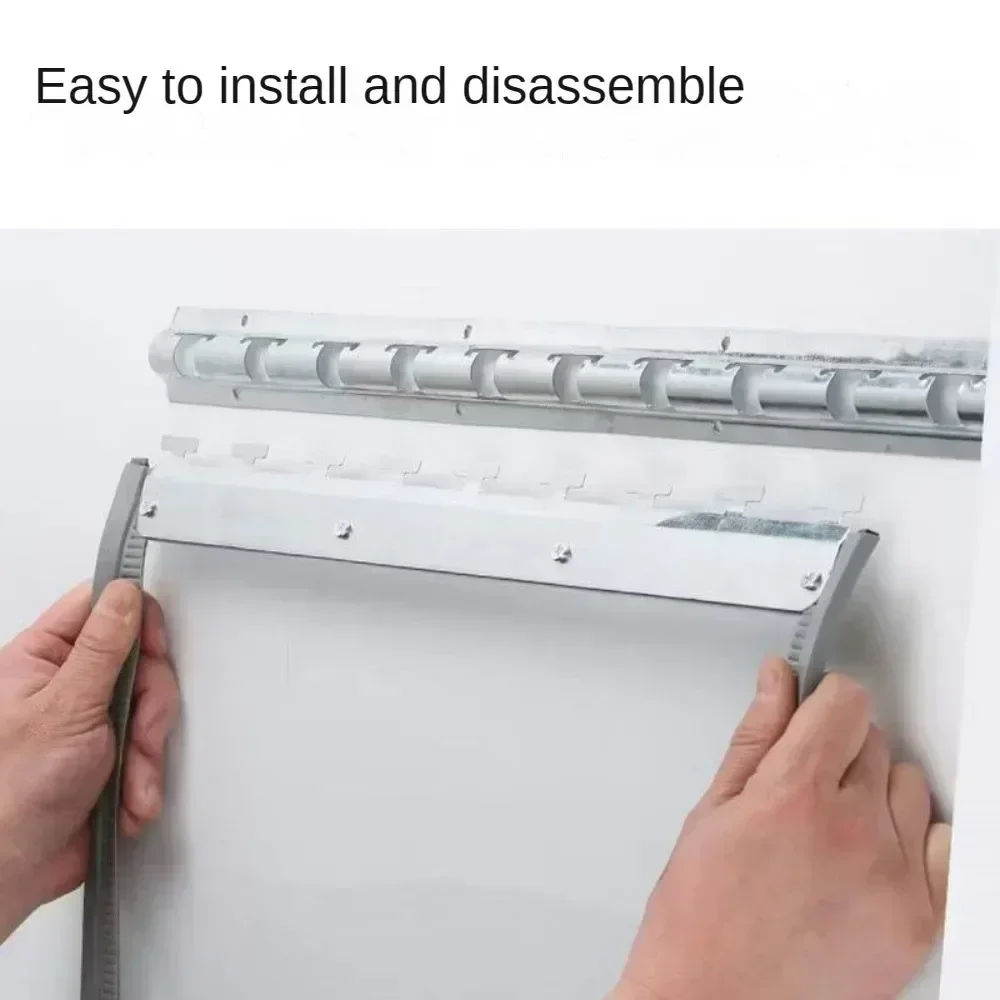 2.2M Transparent windproof and warm, Length PVC magnetic self priming soft door curtain,  household shopping malls curtain