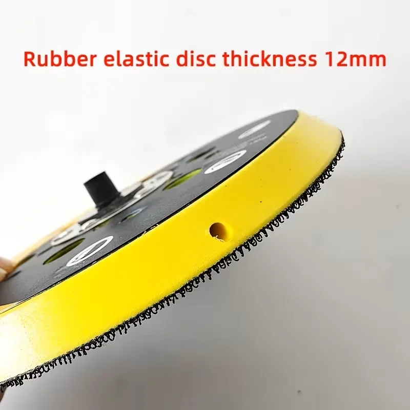 6 Zoll 150mm Schleifpad mit Klettverschluss, Schleifblock für MIRKA Schleifmaschine, Schleifwerkzeug, Polierer-Zubehör – Detail 5