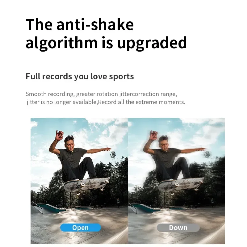 2025 جديد 4K60FPS واي فاي كاميرا الحركة المضادة للاهتزاز الذهاب مع شاشة التحكم عن بعد مقاوم للماء الرياضة برو محرك مسجل مقاوم للماء صغير
