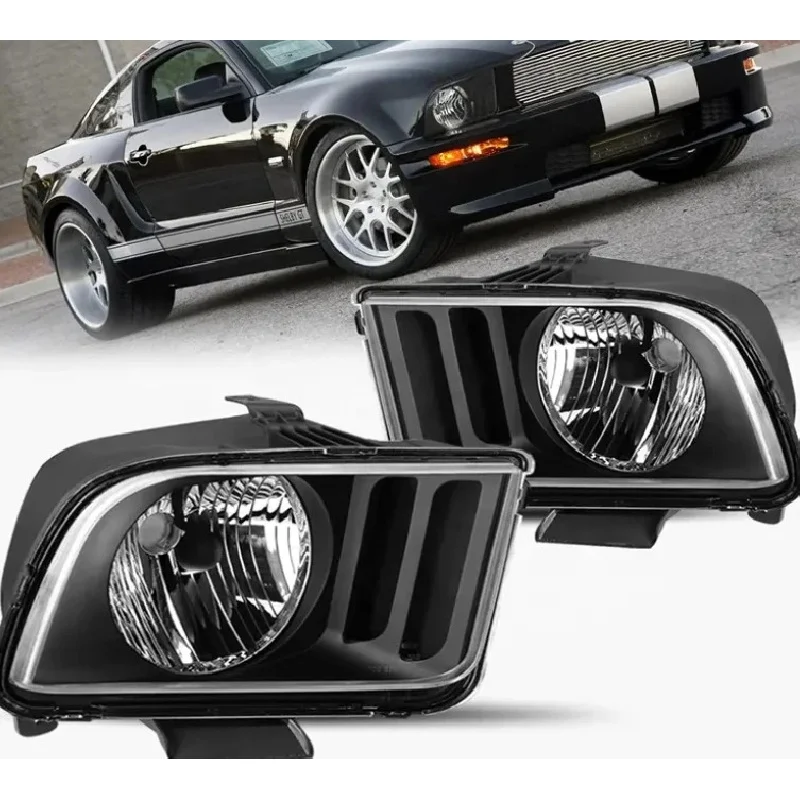 

Factory Hot Selling High Quality Auto Head Lights Automobile Spare Body Parts Car Headlamp for Mustang 2005 2006 2007 2008 2009