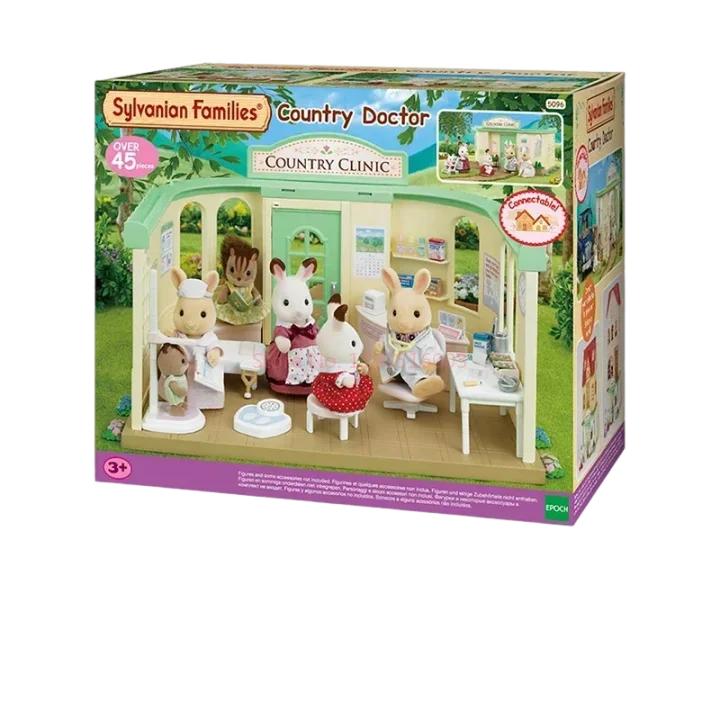 Sylvanian Family O Médico e Dentista Série, Sylvanian Famílias, Floresta, Dentistas Clínica, Ornamento do quarto, Presentes de Aniversário