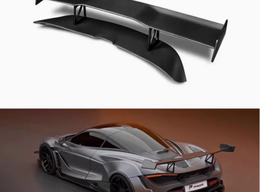 For the McLaren 720s retrofitted Prior design carbon fiber tail PD original dry carbon tail