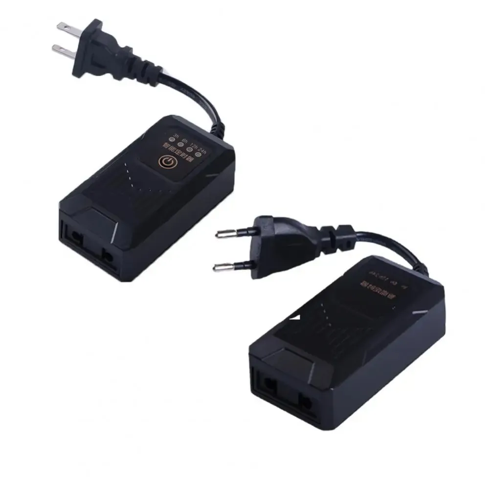 Durable Four-speed Cycle Aquarium Timer Black Stable LED Dimmer Controller Adjustable Fish Tank Timer for Home LED Lights