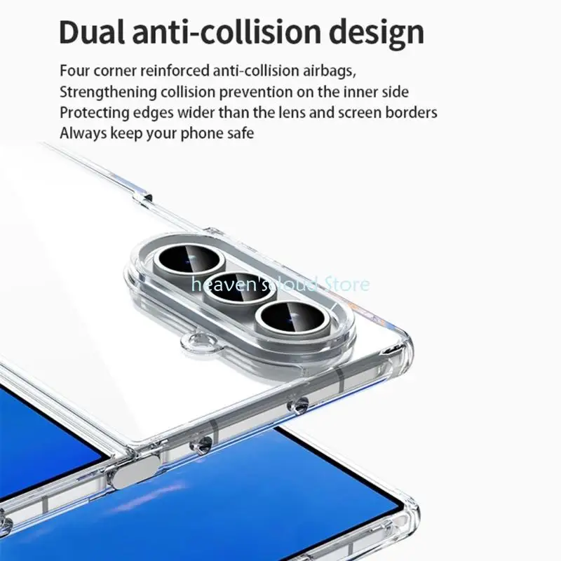 Y88B Secure Phone Case for S25 Series Cellphone Shock Absorption System Raised Edges for Screen Protections
