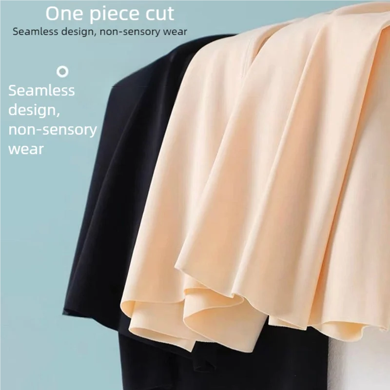 سراويل أمان نسائية لمنع المشي، مقاس كبير، حماية مزدوجة الطبقات، عالية الخصر، حزام، سراويل داخلية بدون خياطة