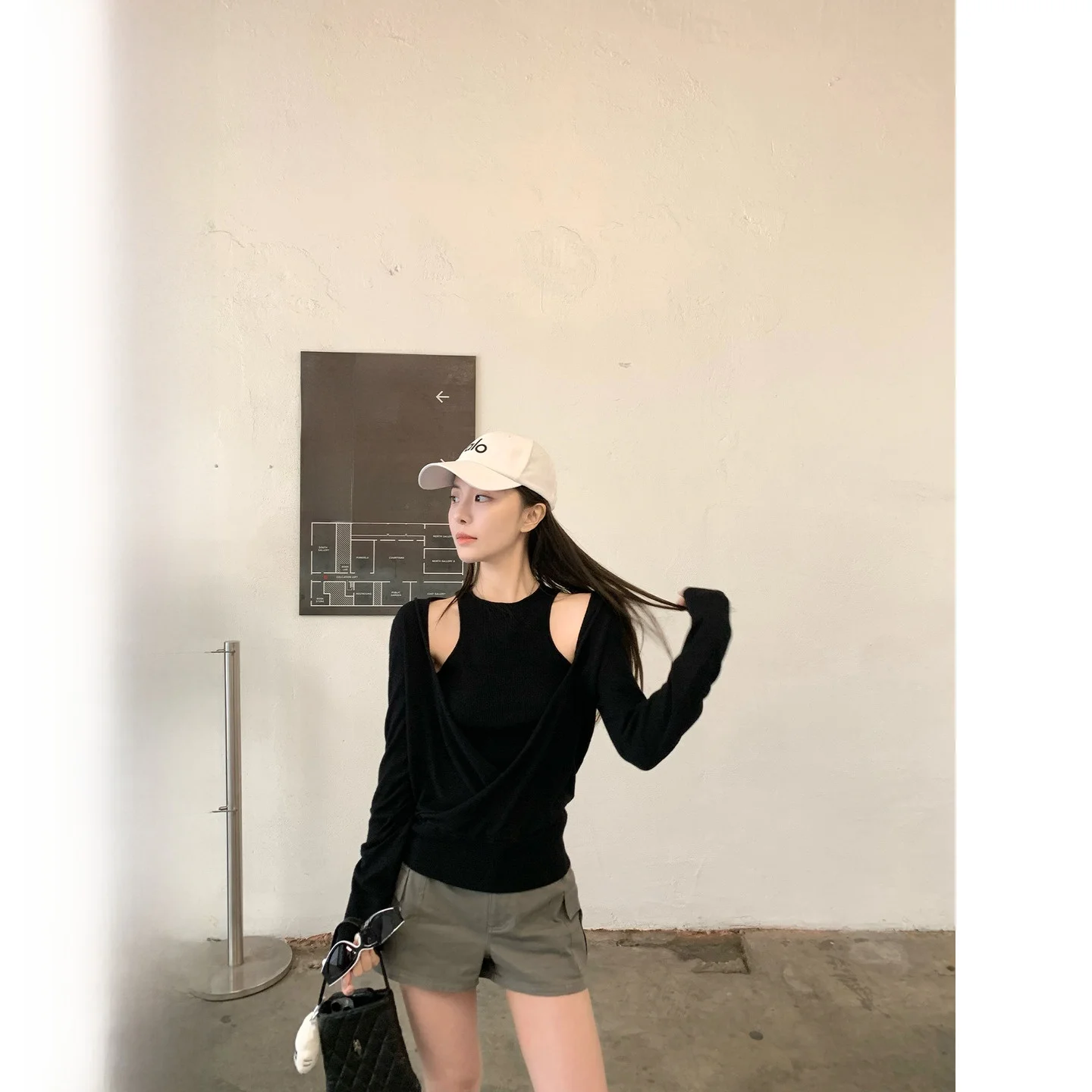 

YUYUREAL Women's Wool Knitwear Set Casual Layering Innerwear Spring Autumn Long Sve Color Commute Sle