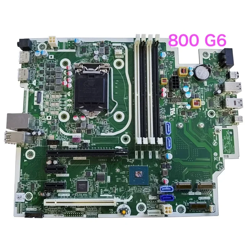 Suitable For HP EliteDesk 800 G6 Desktop Motherboard M87929-001 M87929-601 Mainboard 100% Tested OK Fully Work