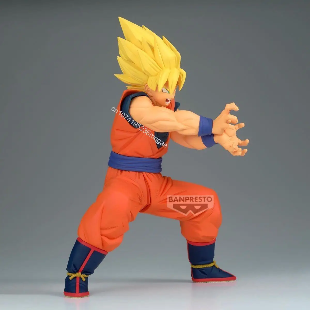 Na stanie Bandai Oryginalny Dragon Ball Z Grandista Vegeta SON GOKU-I-II Figurka Anime Model Kolekcjonerski Ozdoba na Biurko Prezent