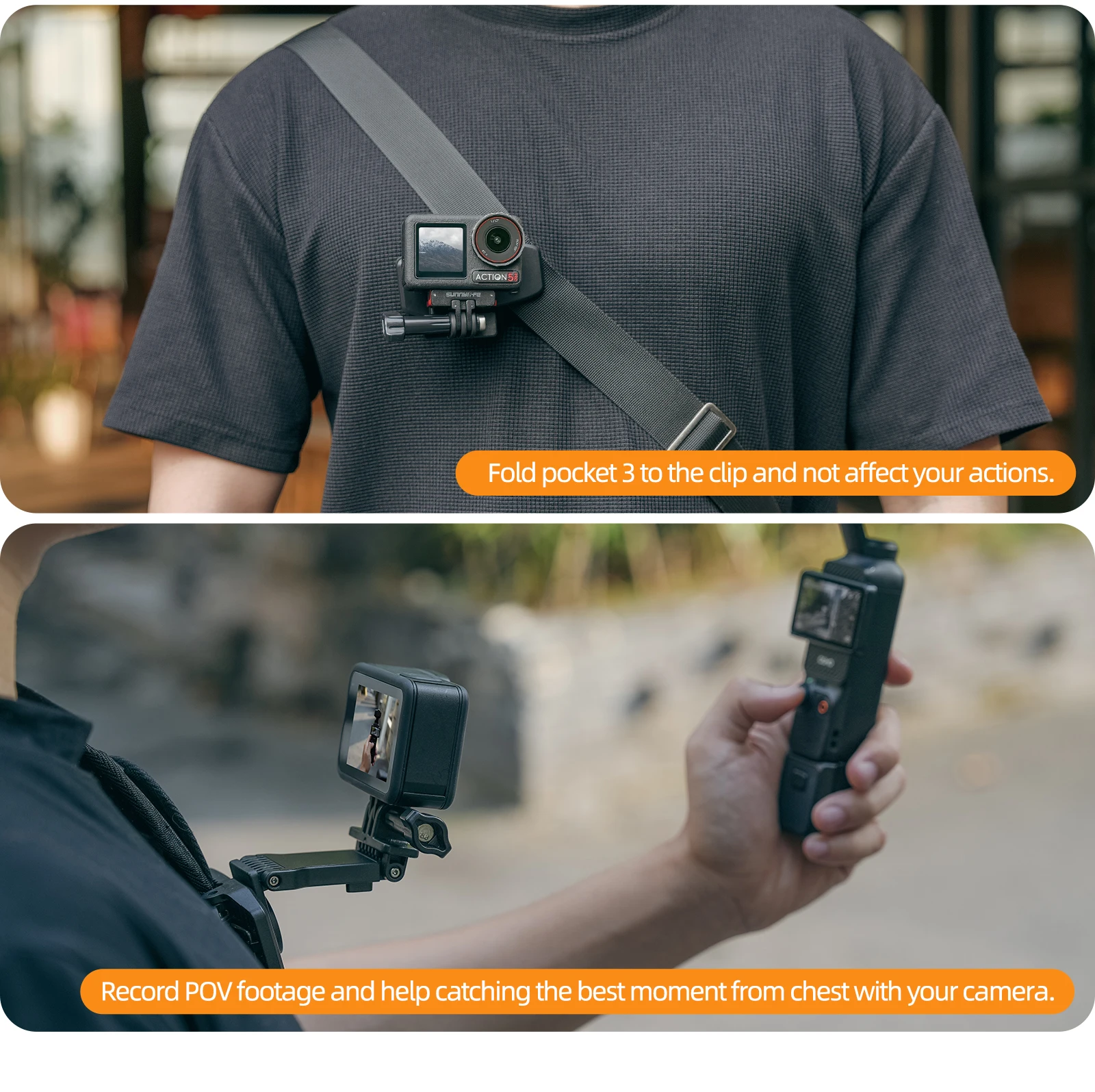 Universele Magnetische Mount Voor Insta360 X5/X4/Go 3S Rugzak Fiets Multifunctionele Clip Mount voor DJI Osmo Action 5 Pro/GoPro 13