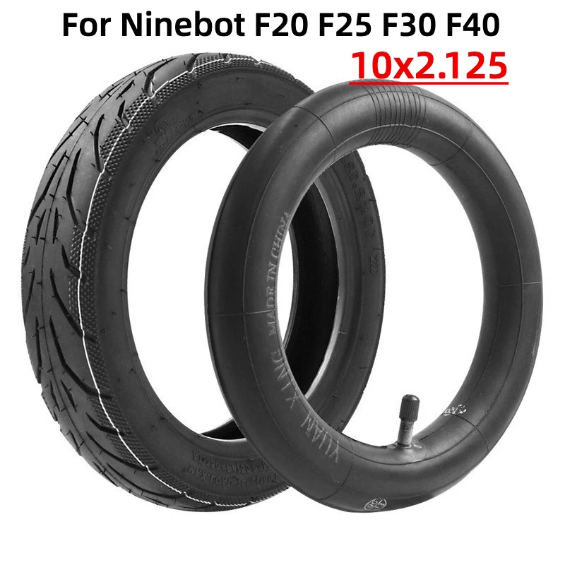 10x2.125 Electric Scooter 10 Inch Inner Tube Tyre Outer Tires For Segway Ninebot F20 F25 F30 F40 Inflation Inner Tube Wheel Part