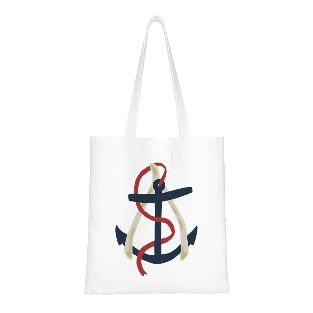 

Conan Gray Wishbone Sailing Club Logo Canvas Tote Handbag Grocery Bags Large Capacity Shopper Bags for Women